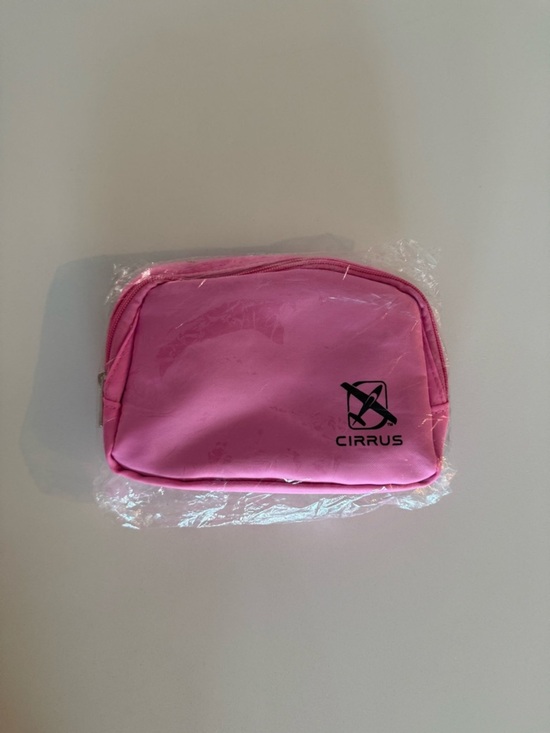 Cirrus Aviation Handbags - Cirrus Pink Travel Crossbody Waist Pouch with Zipper